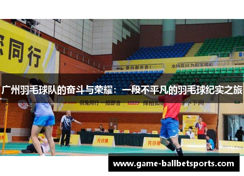 广州羽毛球队的奋斗与荣耀：一段不平凡的羽毛球纪实之旅